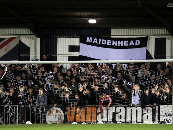 James Akintunde strike gives Maidenhead crucial win over Boreham Wood
