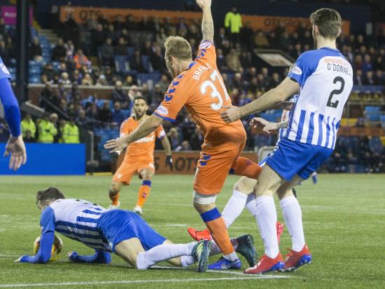 Bachmann’s penalty save helps Killie shut out Rangers