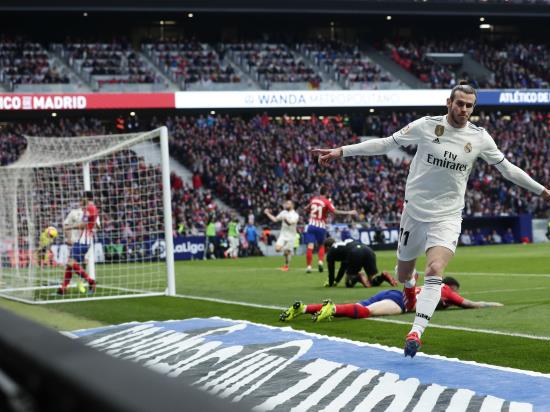 Real win Madrid derby clash with Atletico to reach second place in LaLiga