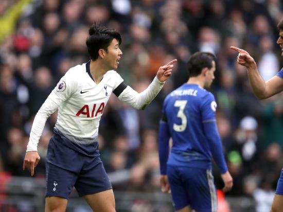 Pochettino perplexed by booking for Son going down