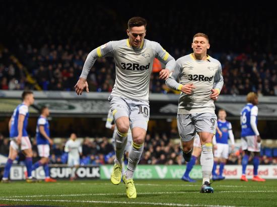Derby held to draw by struggling Ipswich