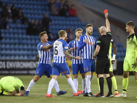 Brown scores winner but gets sent off in Celtic victory at Kilmarnock