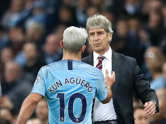 Pellegrini cannot accept penalty award after Hammers lose at City