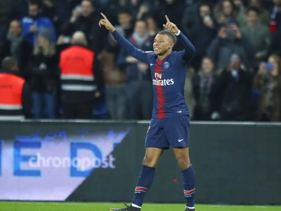 Mbappe at the double as PSG hit back to see off struggling Caen