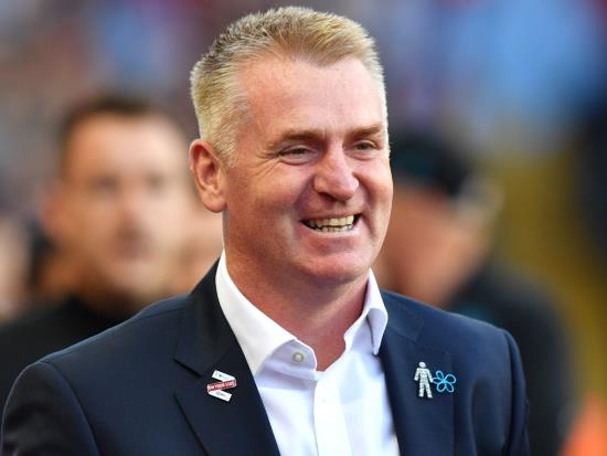 We’ve a smile on our faces again – Villa boss Dean Smith