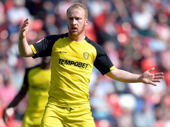 Burton without Liam Boyce for Accrington clash