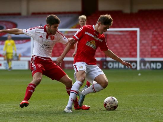 Ainley at the double for Crewe