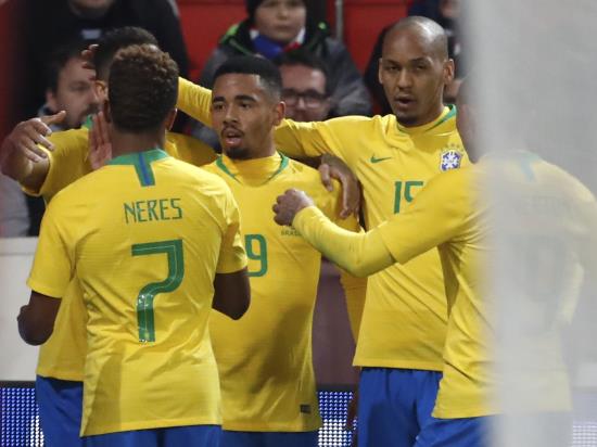 Gabriel Jesus hits brace as Brazil too good for Czech Republic