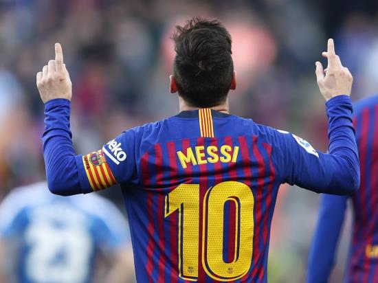 Messi stars again as Barcelona claim derby honours over Espanyol
