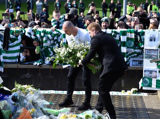 ‘The big man might have been looking down on us’ – Lennon hails emotional win