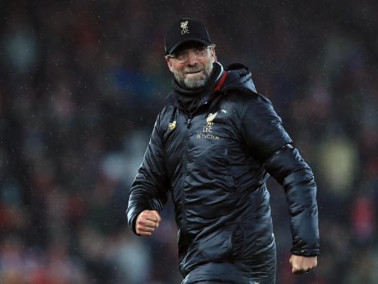 You can’t ask for luck – you work for it, says Klopp as Reds return to top
