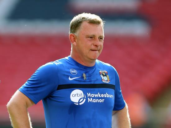 Coventry manager Robins: We struggled to cope with Shrewsbury’s game plan