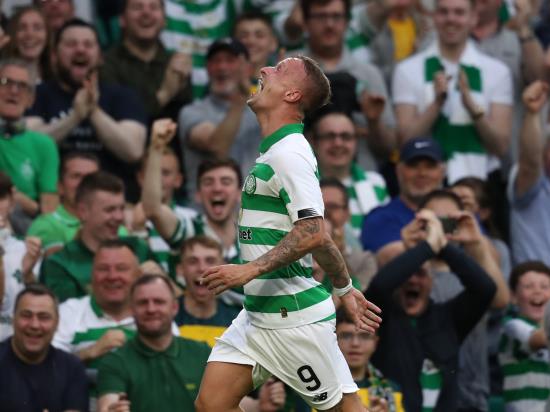 Griffiths scores on his return to the starting XI as Celtic thump Nomme Kalju