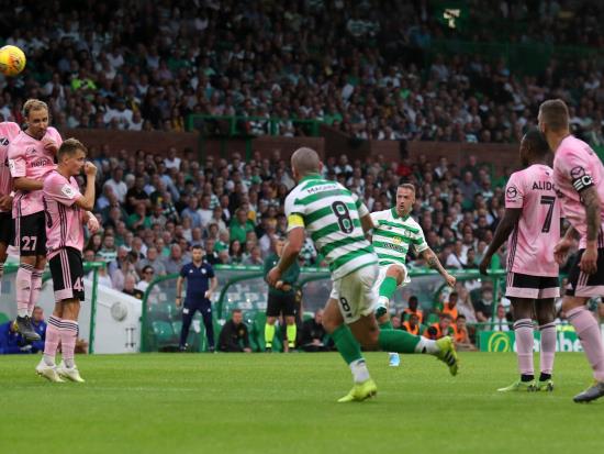 Griffiths delighted to mark Celtic comeback with brilliant 30-yard free-kick