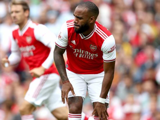 Emery insists Lacazette’s injury is ‘not serious’ after Arsenal lose to Lyon