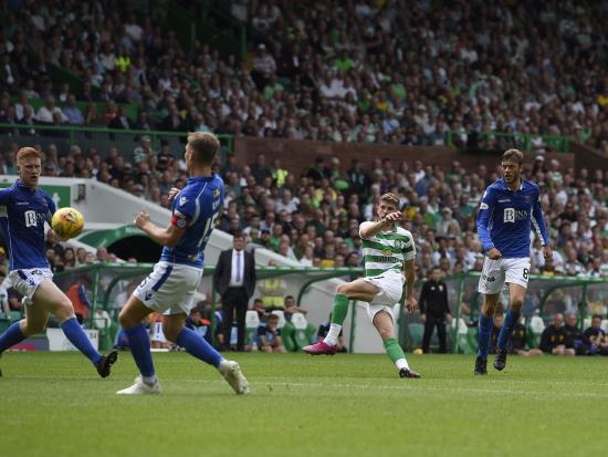 Christie fizzes for seven-up Celtic on flag day
