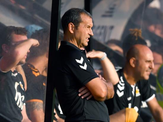 Colin Calderwood ‘annoyed’ by red card decision