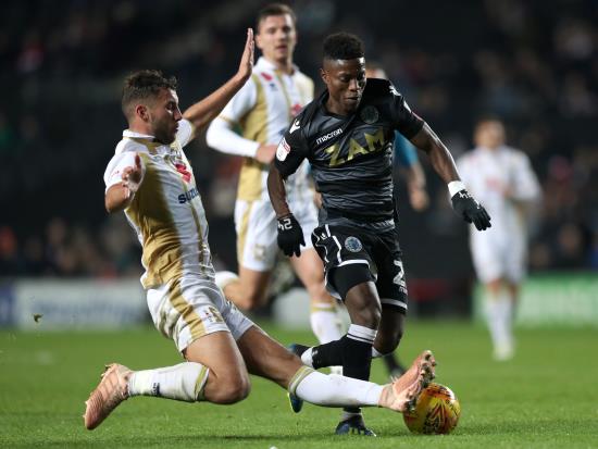 MK Dons welcome trio back from injury against Shrewsbury