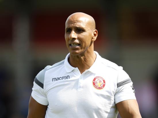 Dino Maamria has injury concerns ahead of Stevenage’s clash with Exeter