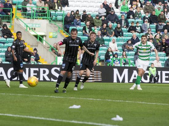 Late Forrest strike ensures Celtic avoid cup upset against Dunfermline