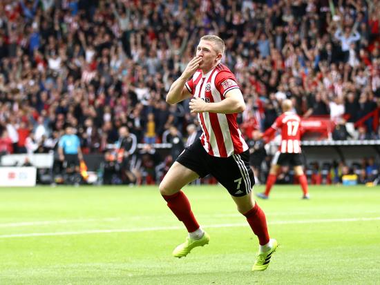 John Lundstram goal gives promoted Blades first Premier League win in 12 years