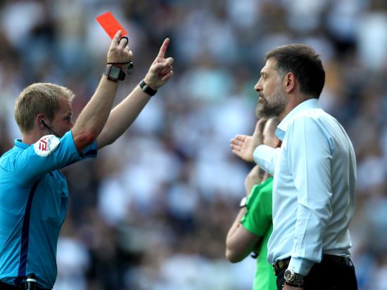 West Brom boss Bilic vows to keep voicing his opinion despite red card at Derby