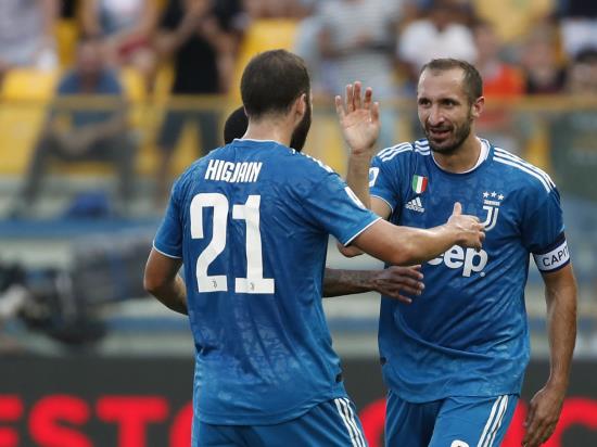 Captain Chiellini clinches opening-day victory for champions Juventus