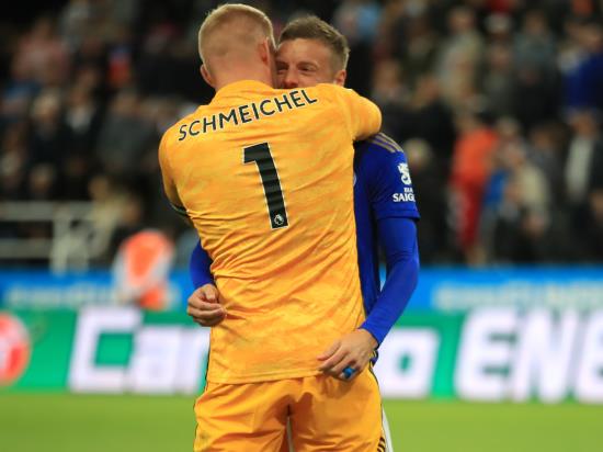 Schmeichel on the spot as Leicester knock out Newcastle