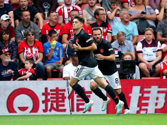 James strikes again but United pegged back by Saints