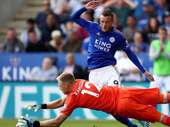 Rodgers lauds ‘dream’ Vardy after double against Bournemouth