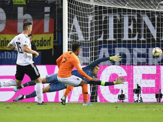 Donyell Malen marks Holland debut with goal as Germany are dispatched