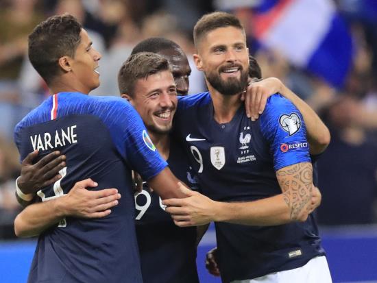 France saw off Andorra 3-0 in Saint-Denis