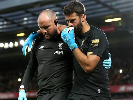 Liverpool vs Newcastle - Alisson Becker and Naby Keita still absent for Liverpool
