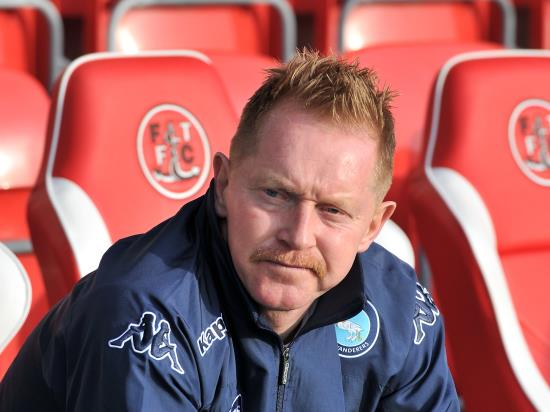 Gary Waddock hopes first point is a building block to better things at Southend