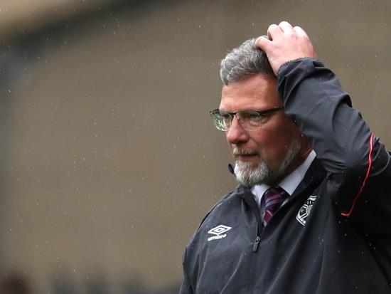 Home defeat to Motherwell increases pressure on Hearts boss Levein