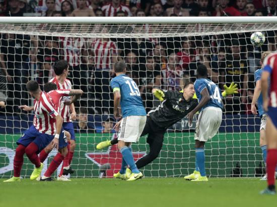 Hector Herrera’s late strike earns Atletico Madrid draw with Juventus