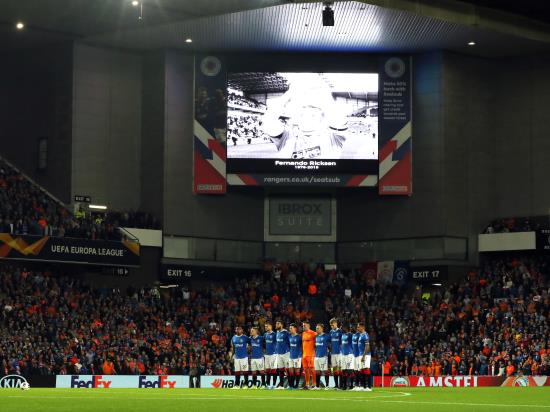 Rangers remember Ricksen on victorious night at Ibrox