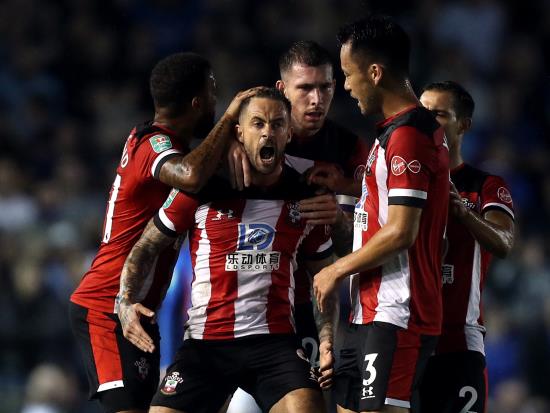 Danny Ings at the double as Southampton coast to victory over local rivals Portsmouth