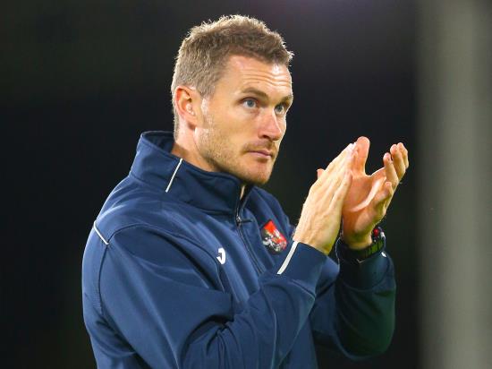 Taylor left frustrated by Exeter’s draw at Crewe