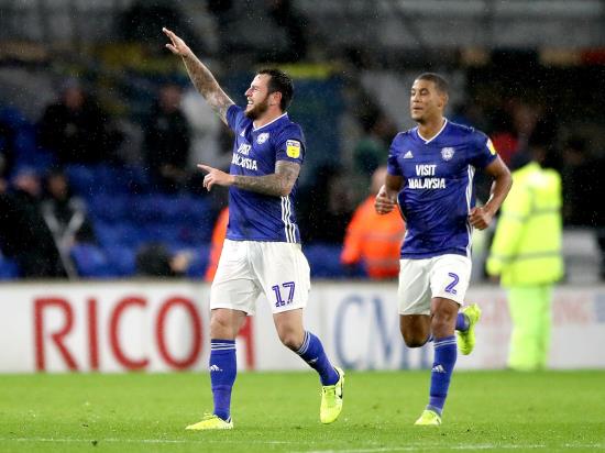 Substitute Lee Tomlin snatches point for Cardiff against Sheffield Wednesday