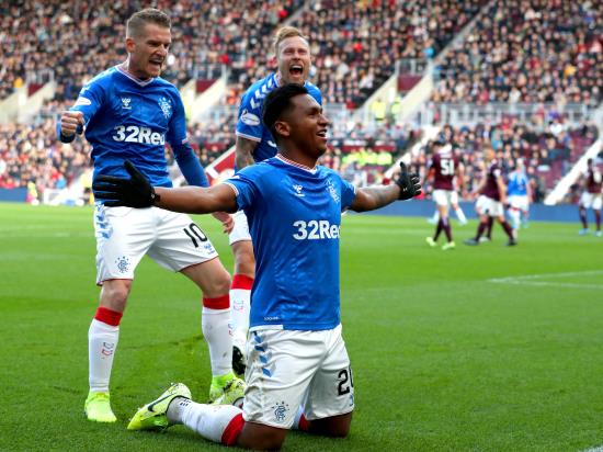 Rangers miss out on top spot after Tynecastle stalemate