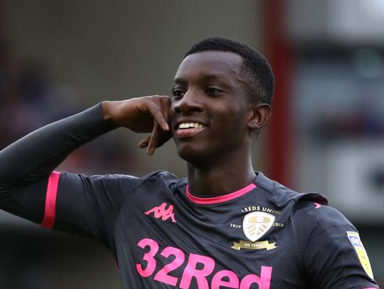 Eddie Nketiah salvages late point for Leeds