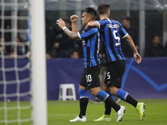 Lautaro Martinez and Antonio Candreva on target as Inter down Dortmund