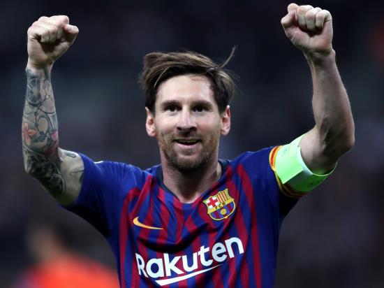 More history for Messi as Barca battle past Slavia Prague