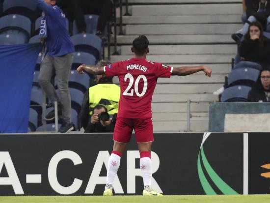 Morelos on Europa League scoresheet again as Rangers earn draw at Porto
