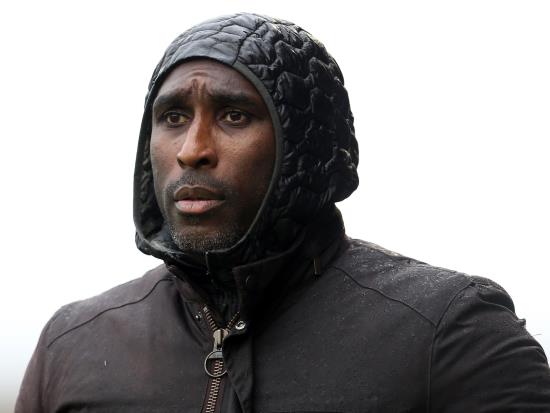 Sol Campbell focused on positives despite defeat in first match as Southend boss