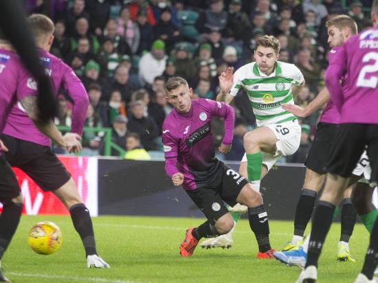 James Forrest celebrates new deal with a goal to help Celtic to victory
