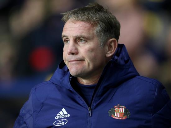 Sunderland boss Parkinson expected to make changes for Gillingham tie