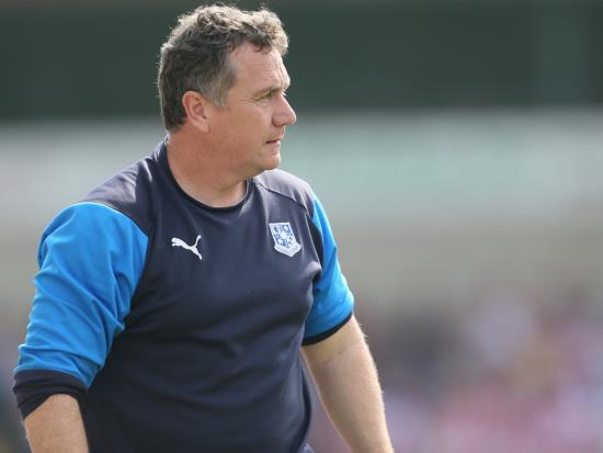 Tranmere boss Mellon has no new injury concerns for Wycombe clash