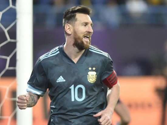 Lionel Messi praises team effort after his goal settles Argentina v Brazil